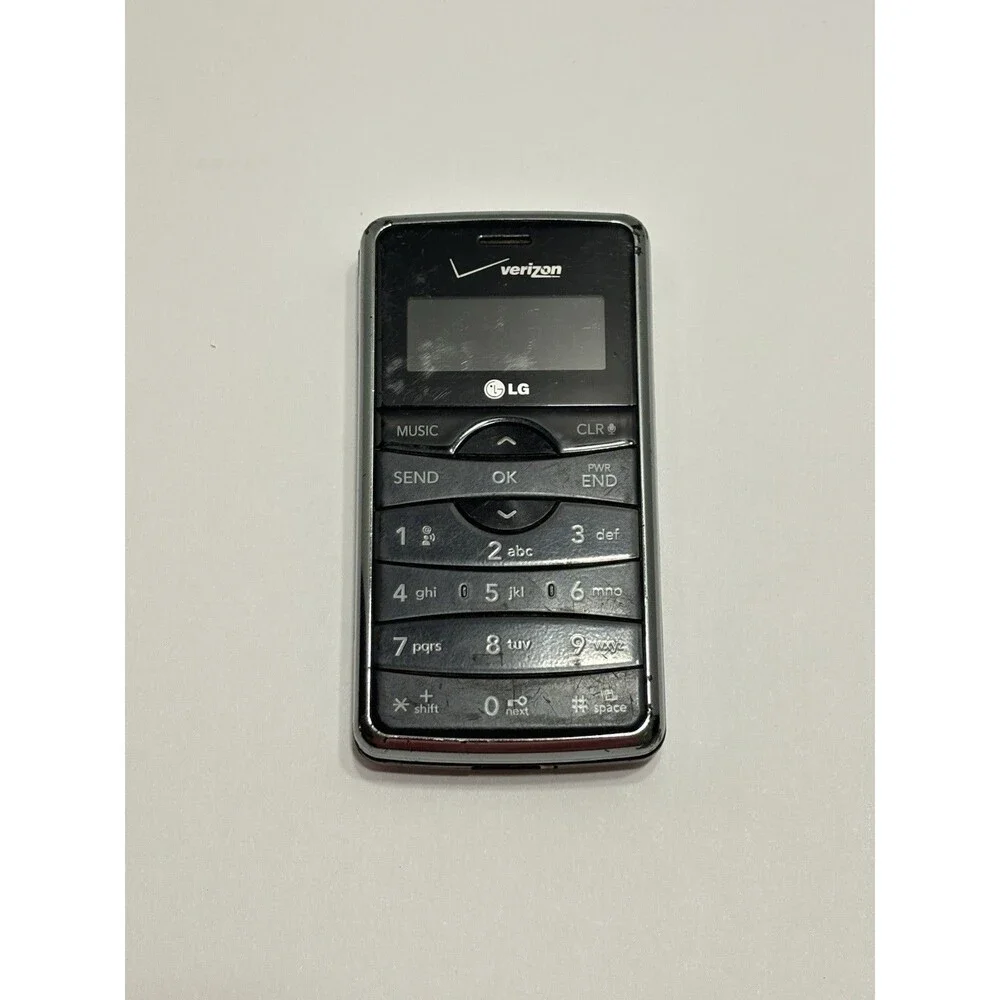 LG enV2 / Envy II VX9100 - Black and Silver ( Verizon ) Rare Cellular Phone
